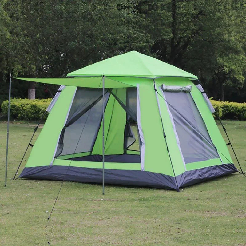 3-4 Person Family Camping Tent - Instant Air Pop Up