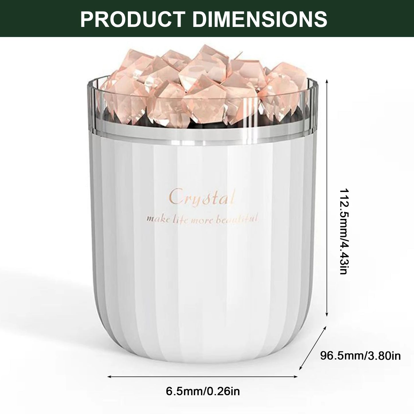 Smart Essential Oil Diffuser | Rechargeable Home Aroma Air Mist Unit