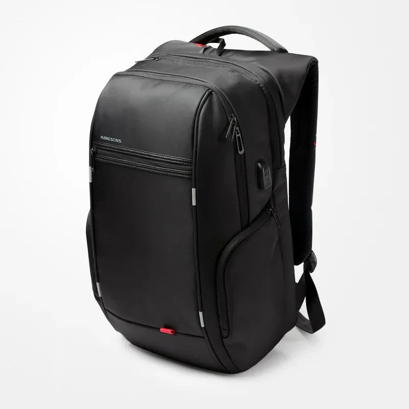 Waterproof Business Laptop Backpack Anti-theft Travel Large Capacity USB Lightweight Backpack External USB Charging Commuting