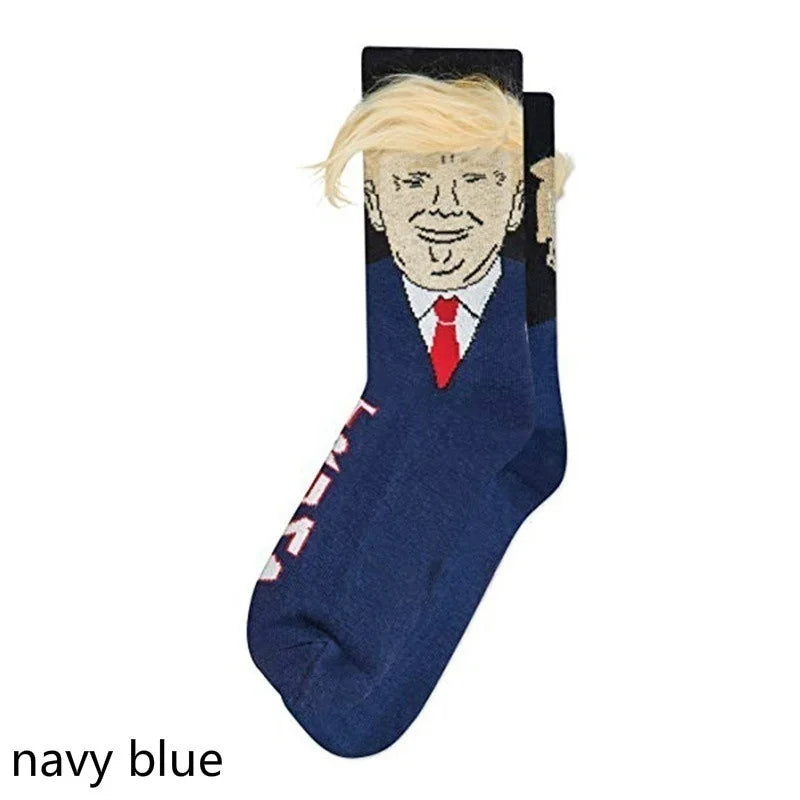 Funny 3D Hairy Socks | Novelty Secret Santa Gag Gift for Men & Women