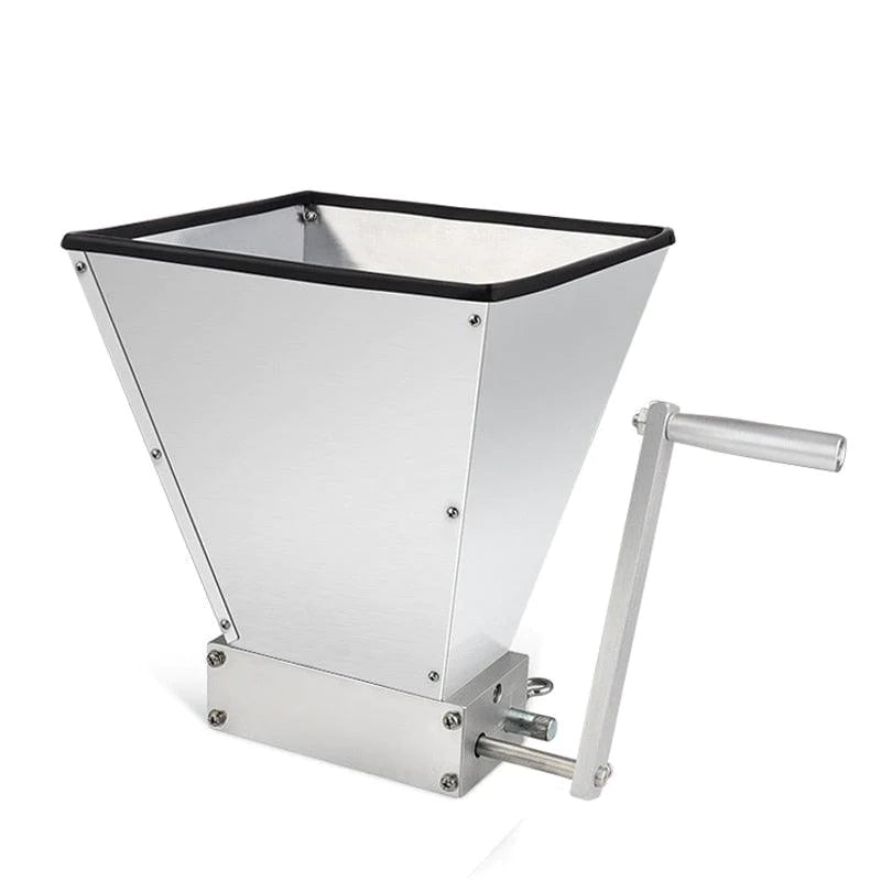 2-Roller Stainless Malt Mill with Hopper - Buy Confidently with Smart Sales Australia