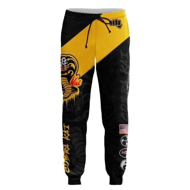 3D Cobra Kai Karate Kid Inspired Sweatshirts with Hoodie - Buy Confidently with Smart Sales Australia