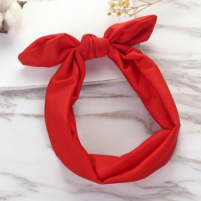 Casual Rabbit Ear Knot Multifunctional Bandana Bow For Women - Buy Confidently with Smart Sales Australia