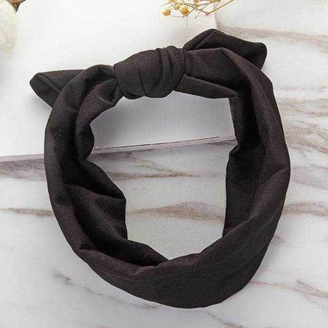 Casual Rabbit Ear Knot Multifunctional Bandana Bow For Women - Buy Confidently with Smart Sales Australia