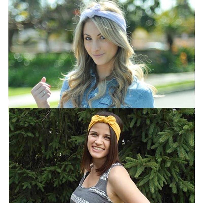 Casual Rabbit Ear Knot Multifunctional Bandana Bow For Women - Buy Confidently with Smart Sales Australia