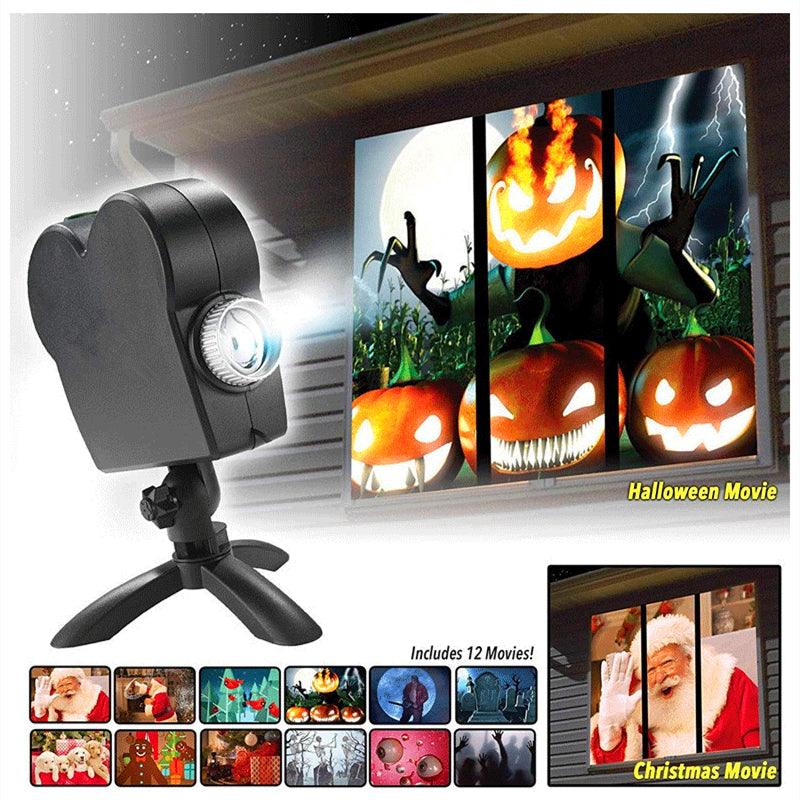 Full-Color Home Theatre Mini Laser Projector with Bracket - Buy Confidently with Smart Sales Australia