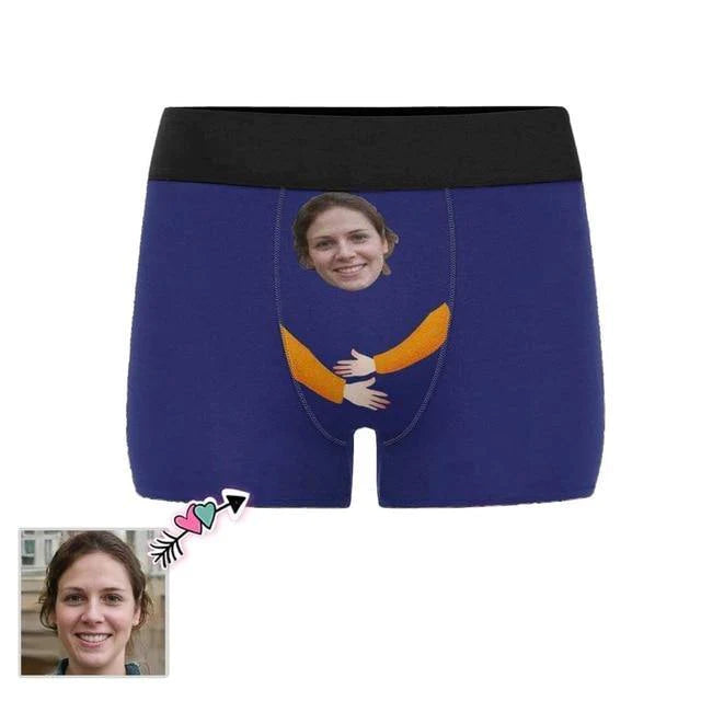 Funny Personalized Boxer Briefs for Men Gift for Boyfriend or Husband - Buy Confidently with Smart Sales Australia