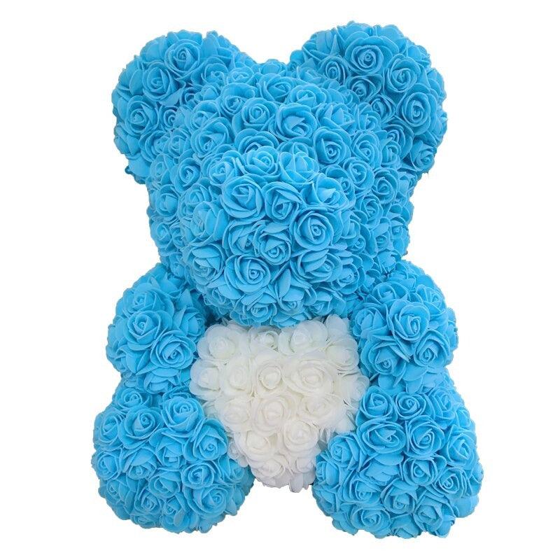 Magnificent Rose Bear Artificial Flowers Gift For Your Girlfriend and Wife - Buy Confidently with Smart Sales Australia