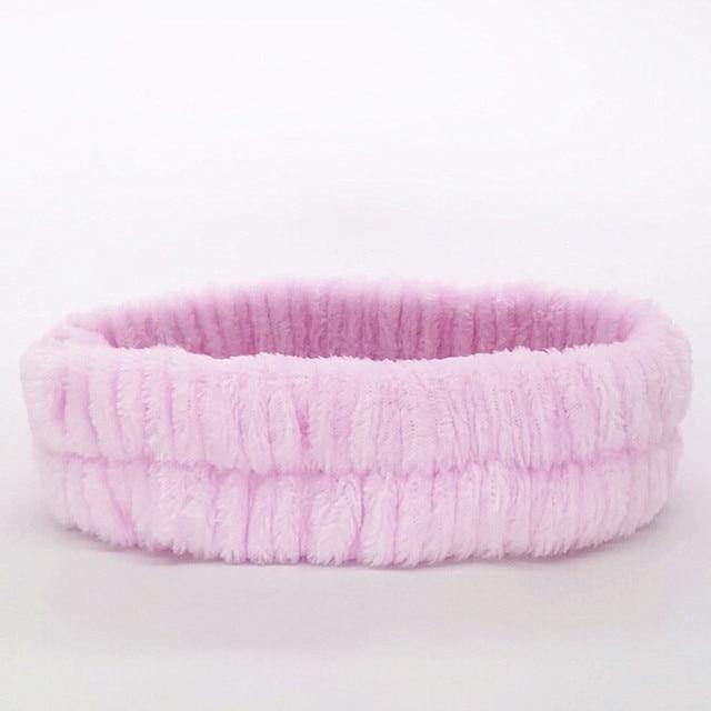 Soft Coral Fleece OMG Bow Headband Turban For Girls - Buy Confidently with Smart Sales Australia