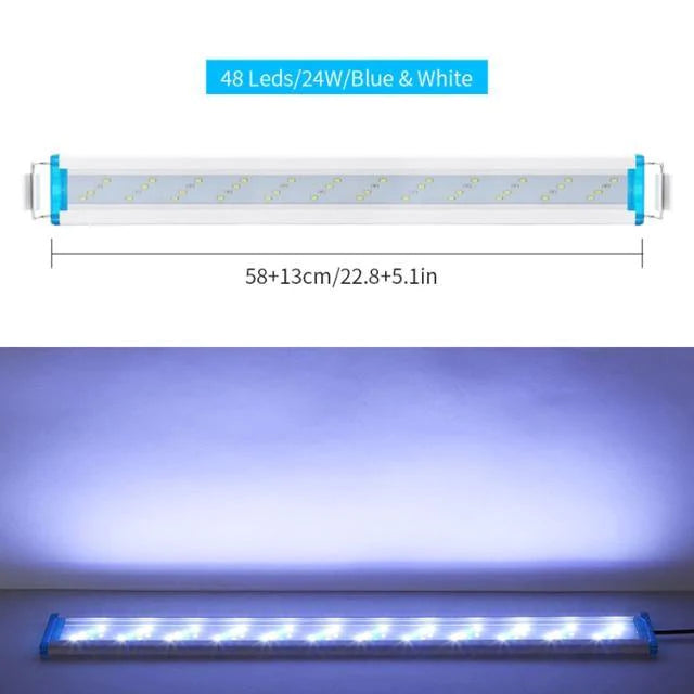 Waterproof Super Slim LED Aquatic Plant Light For Aquarium Lighting - Buy Confidently with Smart Sales Australia