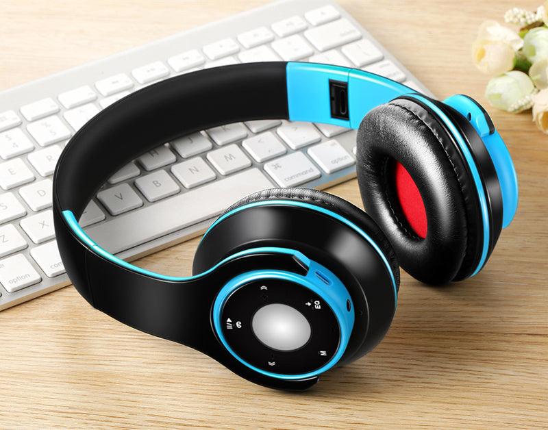 Tourya H8 Wireless BT Headphones Over Ear Head set |Support SD Card with Mic for PC, Phones Mp3 |Additional Feature-Change Music Style - Buy Confidently with Smart Sales Australia
