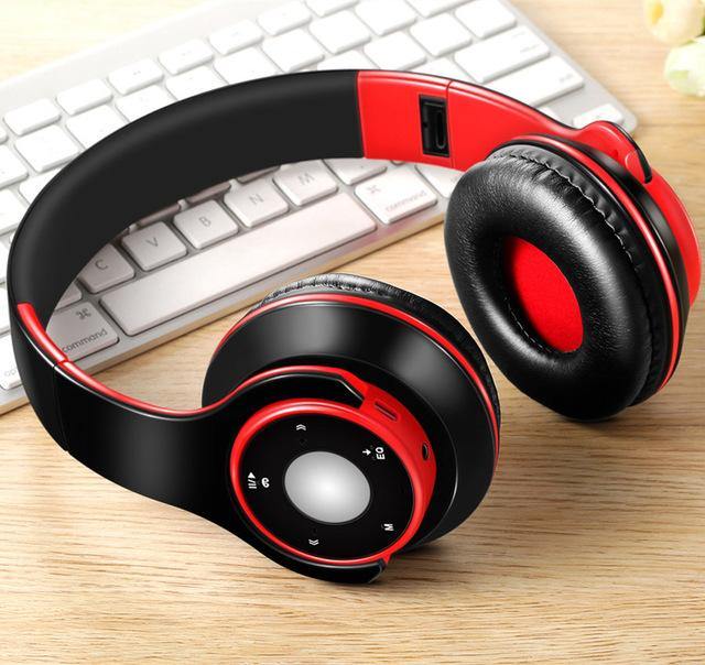 Tourya H8 Wireless BT Headphones Over Ear Head set |Support SD Card with Mic for PC, Phones Mp3 |Additional Feature-Change Music Style - Buy Confidently with Smart Sales Australia
