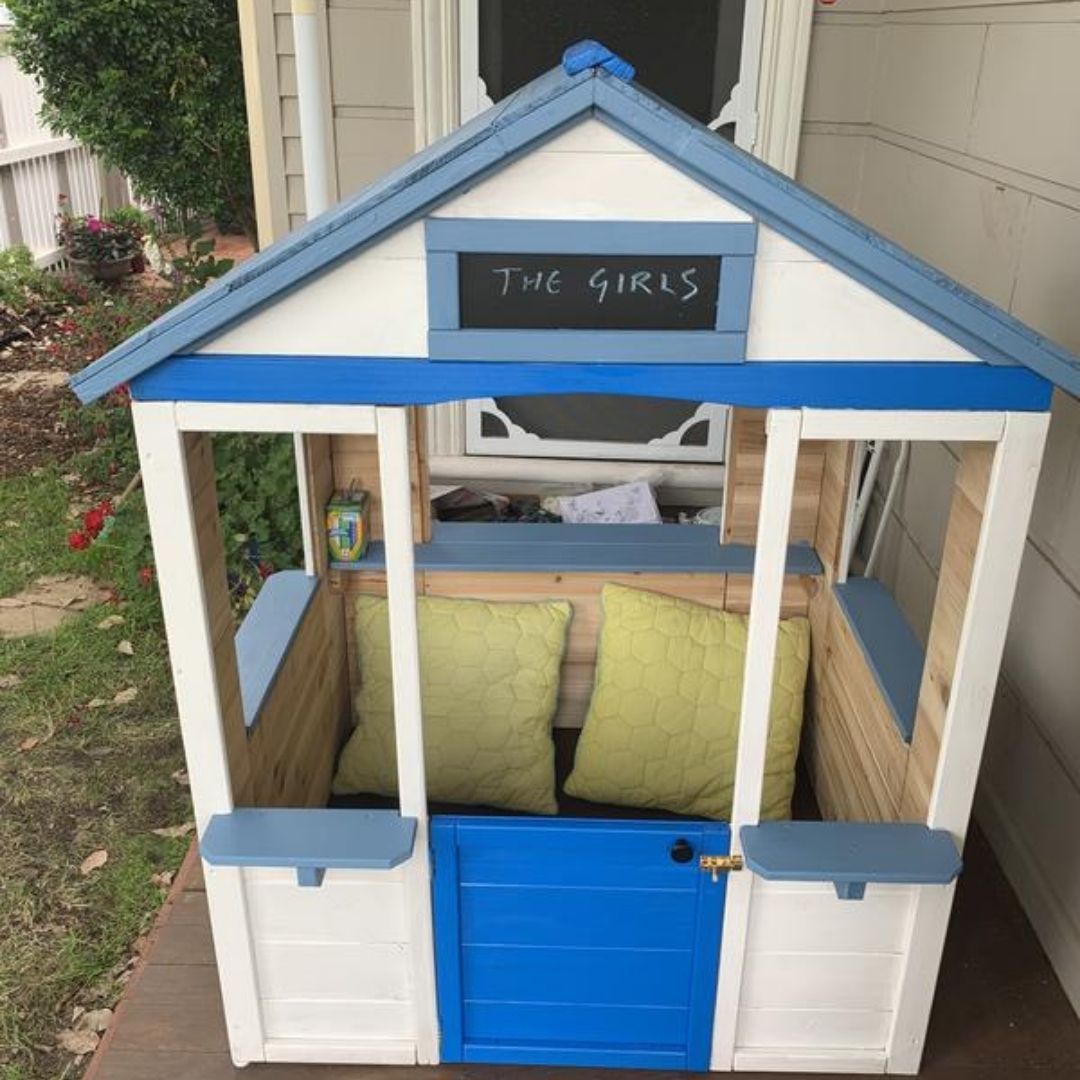 Kids Cafe Chino Cubby House | Wooden Playhouse with Cafe Shop Front