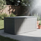 Gardeon Outdoor Storage Box 830L | Bench Seat Lockable Garden Tool Shed