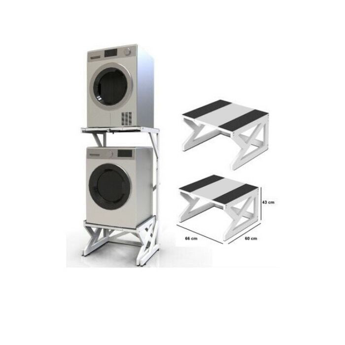 Washing Machine Pedestal | Laundry Dryer Raiser Stand 120kg Anti Slip