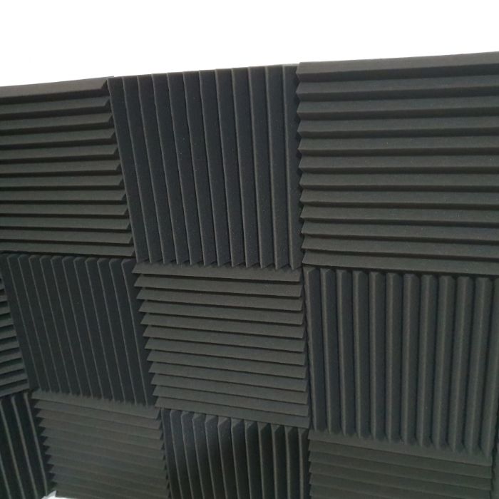 Acoustic Foam Panels 40 Pack | Studio Sound Absorption Wedge 30x30x5cm