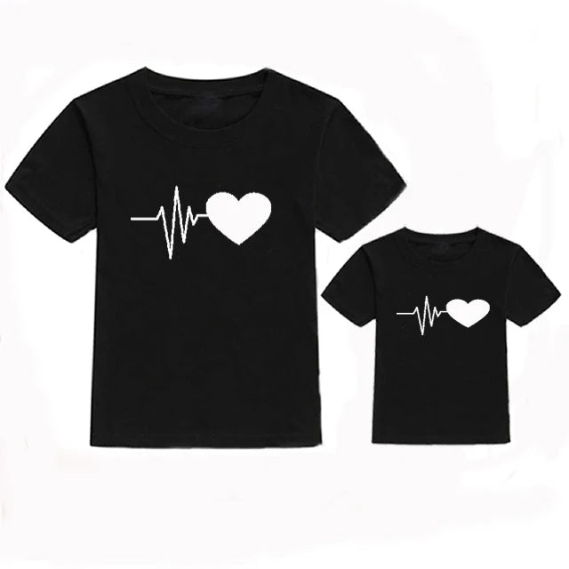 Mommy and Me Family Matching T-Shirts - Queen & Princess Designs