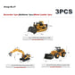 Alloy Diecast Excavator Loader | 1:50 Scale Metal Construction Model