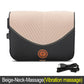 Electric Car Massage Neck Pillow - Memory Foam Back Support