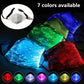 7 Colour LED Mask - Luminous Fibre Optic Light Up USB Charge