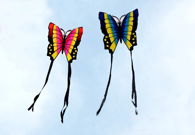 Butterfly Kite for Outdoor Fun - Easy Flying Handle & Line Set