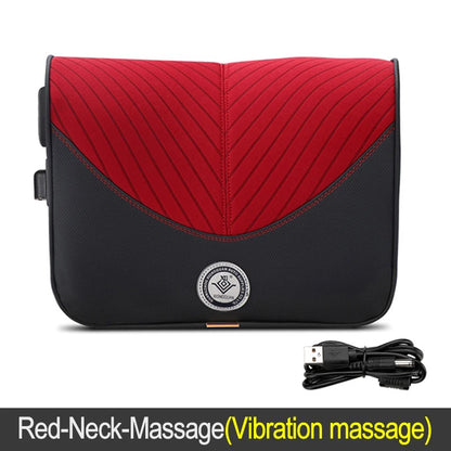 Electric Car Massage Neck Pillow - Memory Foam Back Support