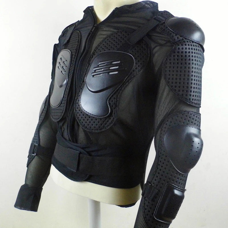 Full Body Armor Motorcycle Jacket | Motocross ATV Spine Guard Suit