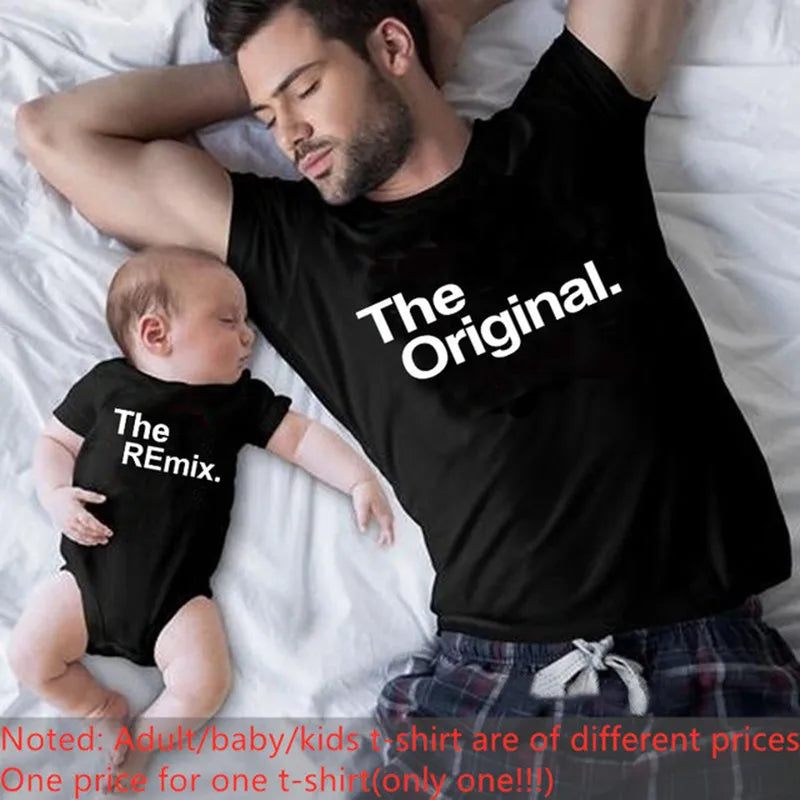 Family Matching Outfits - The Original & The Remix T-Shirts