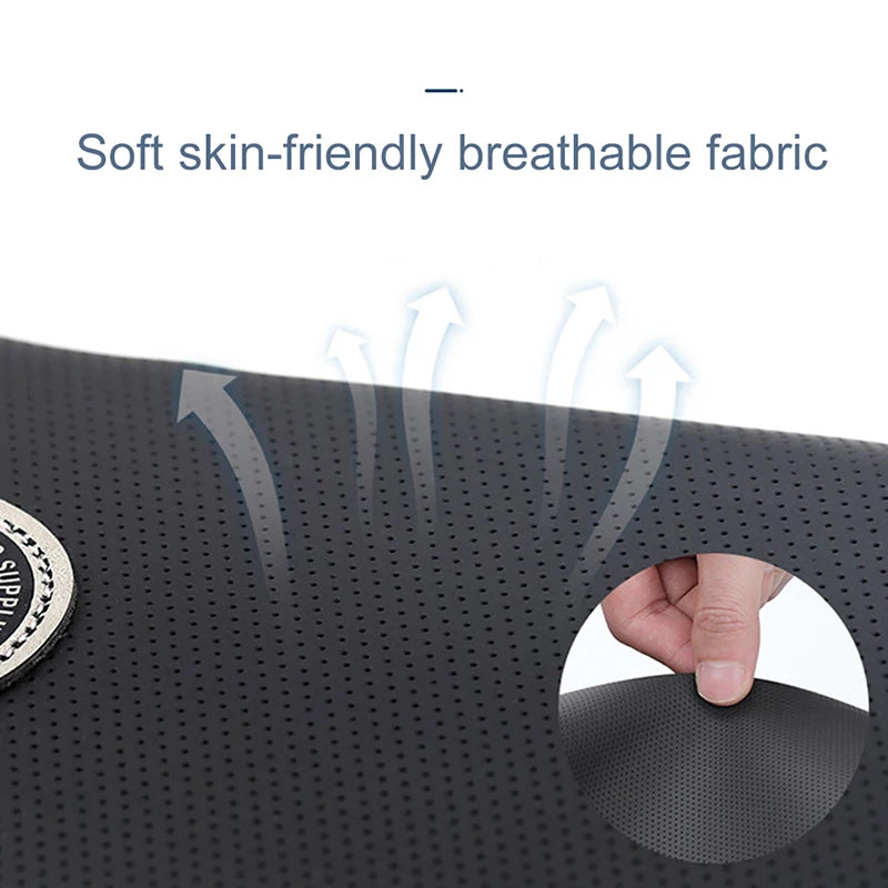 Electric Car Massage Neck Pillow - Memory Foam Back Support