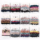 Silk Scrunchie Set | 6pc Floral Print Anti-Breakage Hair Ties