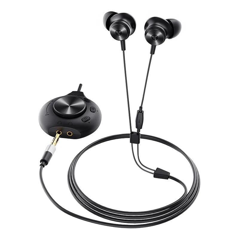 Li Pro Wired Earphones with 7.1 Virtual Sound Card - HIFI Audio