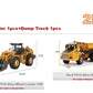 Alloy Diecast Excavator Loader | 1:50 Scale Metal Construction Model