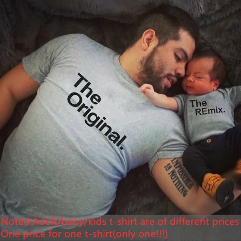 Family Matching Outfits - The Original & The Remix T-Shirts