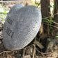Heart Shaped Pet Memorial Stone - Weatherproof Paw Print Tribute