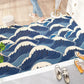 Washable Non-Slip Rug - Great Wave Sun Door Mat