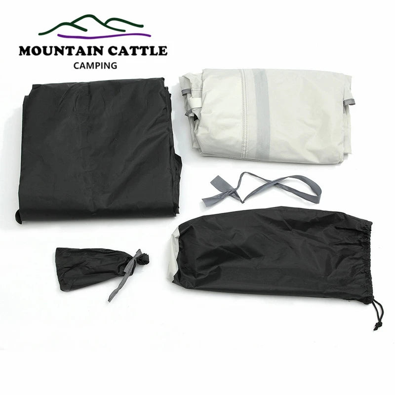 Ultralight Single Person Pyramid Tent - 4-Season Waterproof Shelter