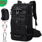 50L Waterproof Travel Backpack | 17.3" Laptop Multifunction Hiking Bag