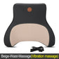 Electric Car Massage Neck Pillow - Memory Foam Back Support