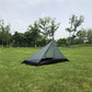 Ultralight Single Person Pyramid Tent - 4-Season Waterproof Shelter