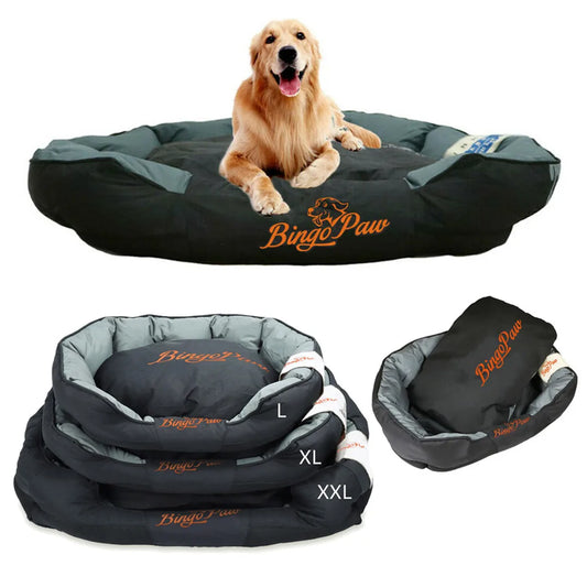 XXL Orthopedic Dog Bed | Waterproof Extra Large Sofa Pet Mat Kennel