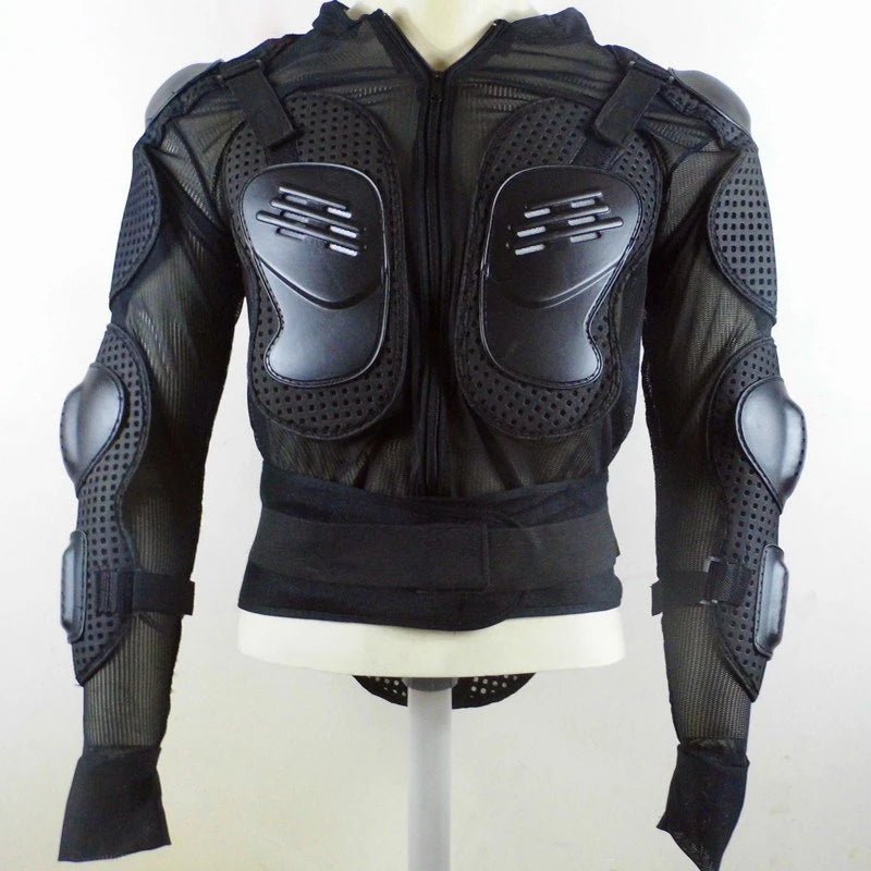Full Body Armor Motorcycle Jacket | Motocross ATV Spine Guard Suit