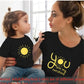 Mama & Mama's Boy Matching Shirts | Mother Son Cotton T-Shirt & Romper