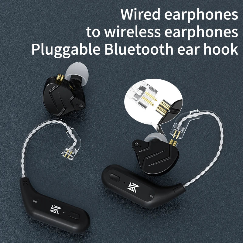 HD Bluetooth 5.2 Module Ear Hook | C Pin HIFI Wireless Cable Upgrade