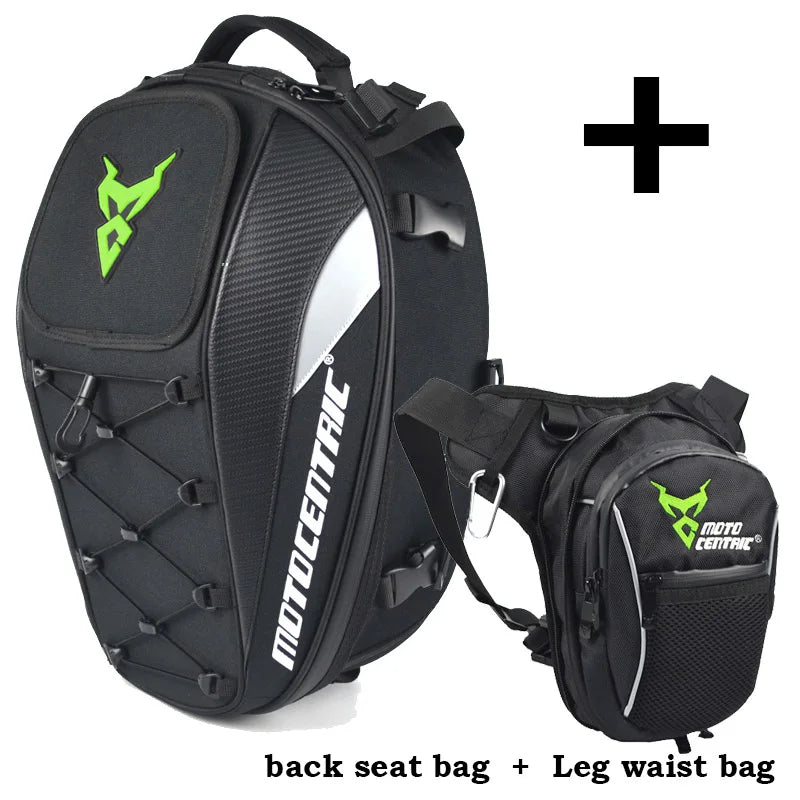 Waterproof Motorcycle Helmet Bag | 37L Multi-functional Luggage Pack
