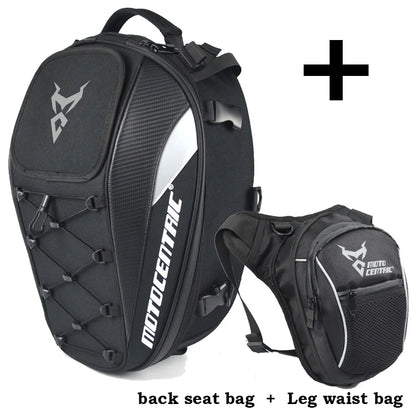 Waterproof Motorcycle Helmet Bag | 37L Multi-functional Luggage Pack
