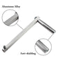 2-Roller Stainless Steel Malt Mill - Adjustable Grain Crusher