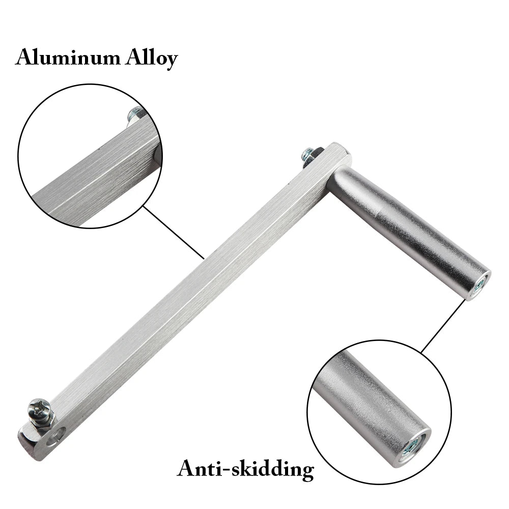 2-Roller Stainless Steel Malt Mill - Adjustable Grain Crusher