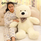 Giant 80cm Teddy Bear Plush Toy | Soft Stuffed Animal Pillow Gift