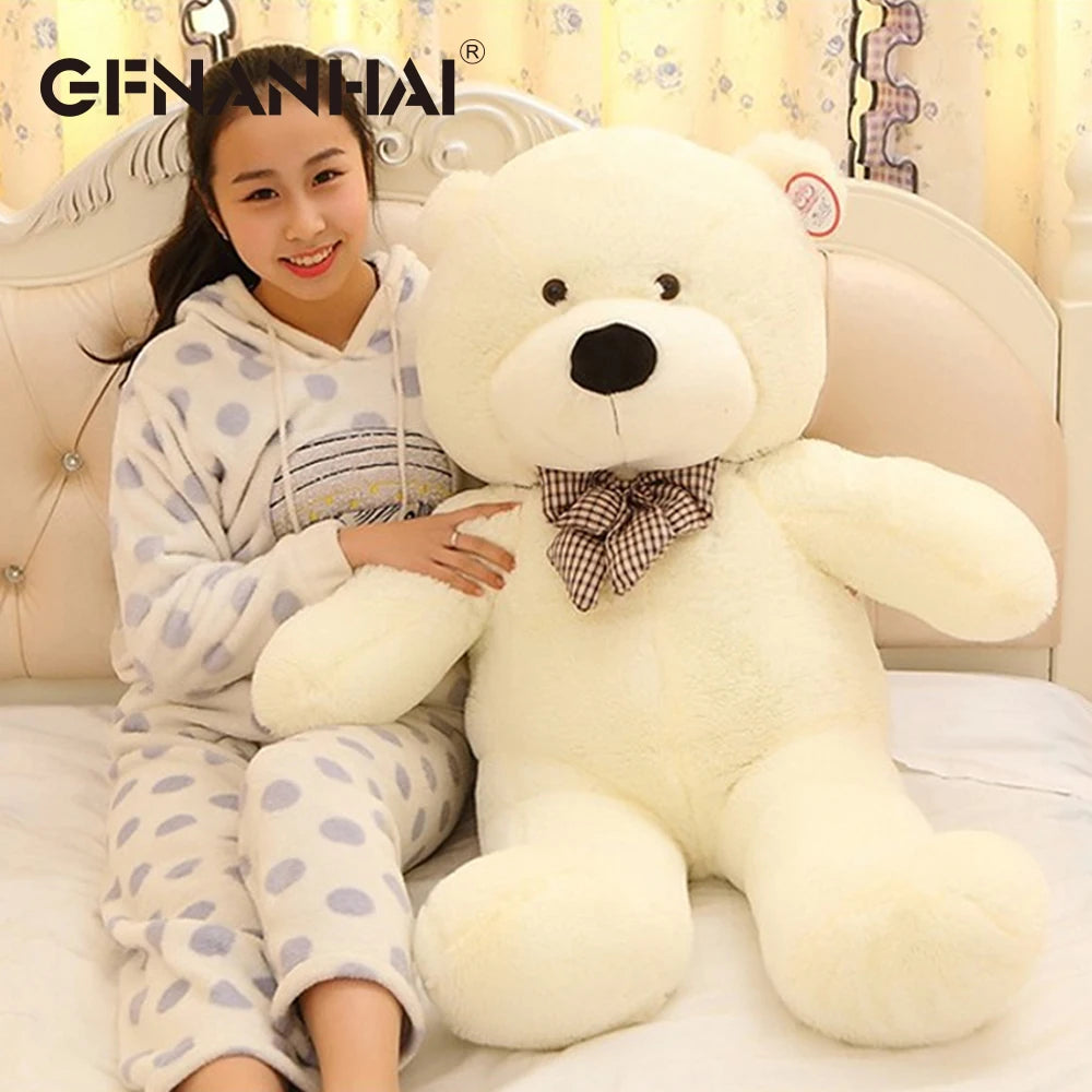 Giant 80cm Teddy Bear Plush Toy | Soft Stuffed Animal Pillow Gift