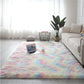Non-slip Tie-dye Star Area Rug - Plush Living Room & Kids Mat